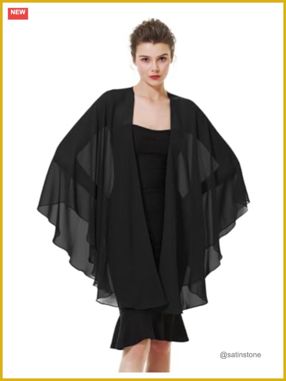 Chiffon Bridal Shawl Wedding Wrap Long Evening Scarf Pashmina